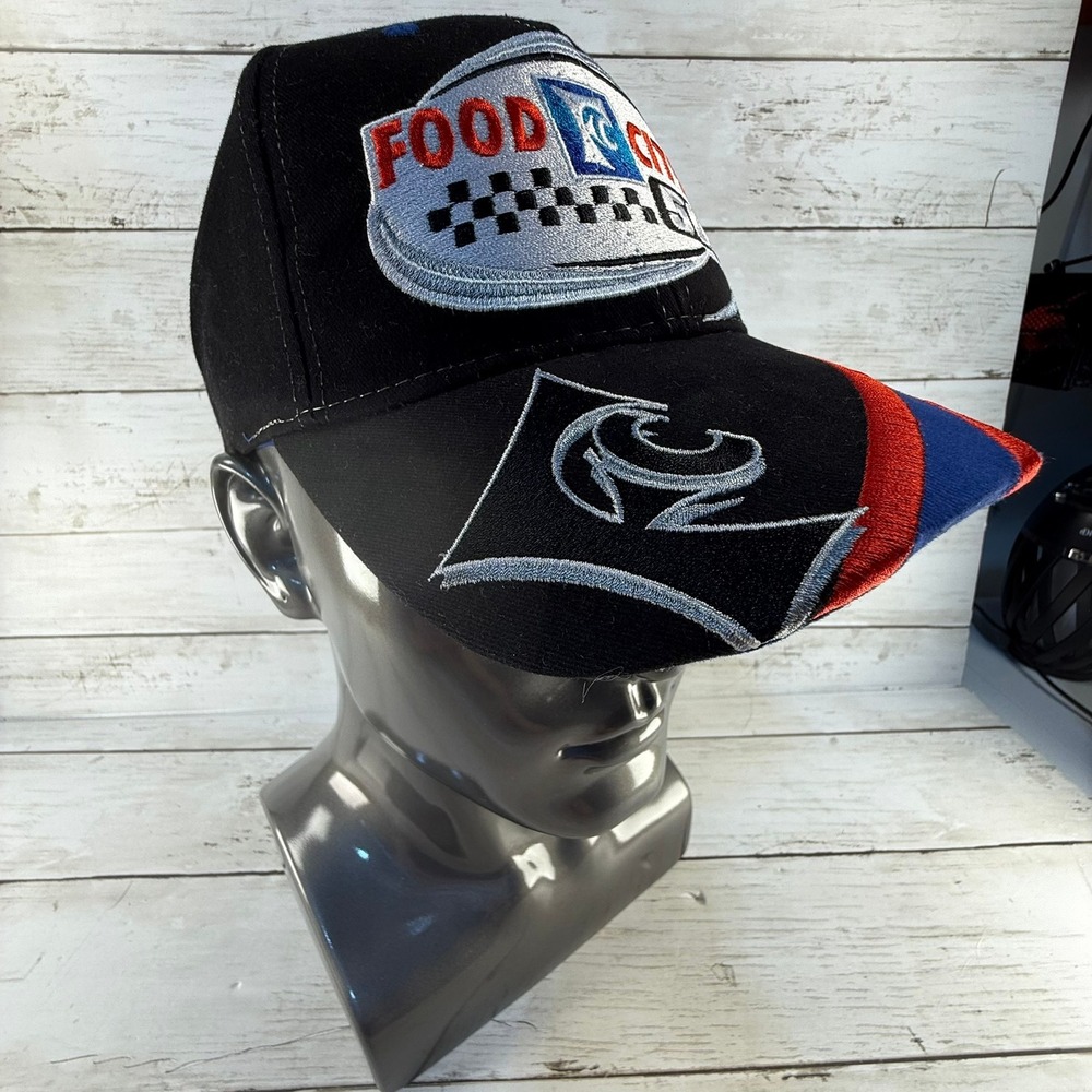 NASCAR Bristol Motor Speedway Food City 500 Hat 2007 Racing Cap Black Blue SMI